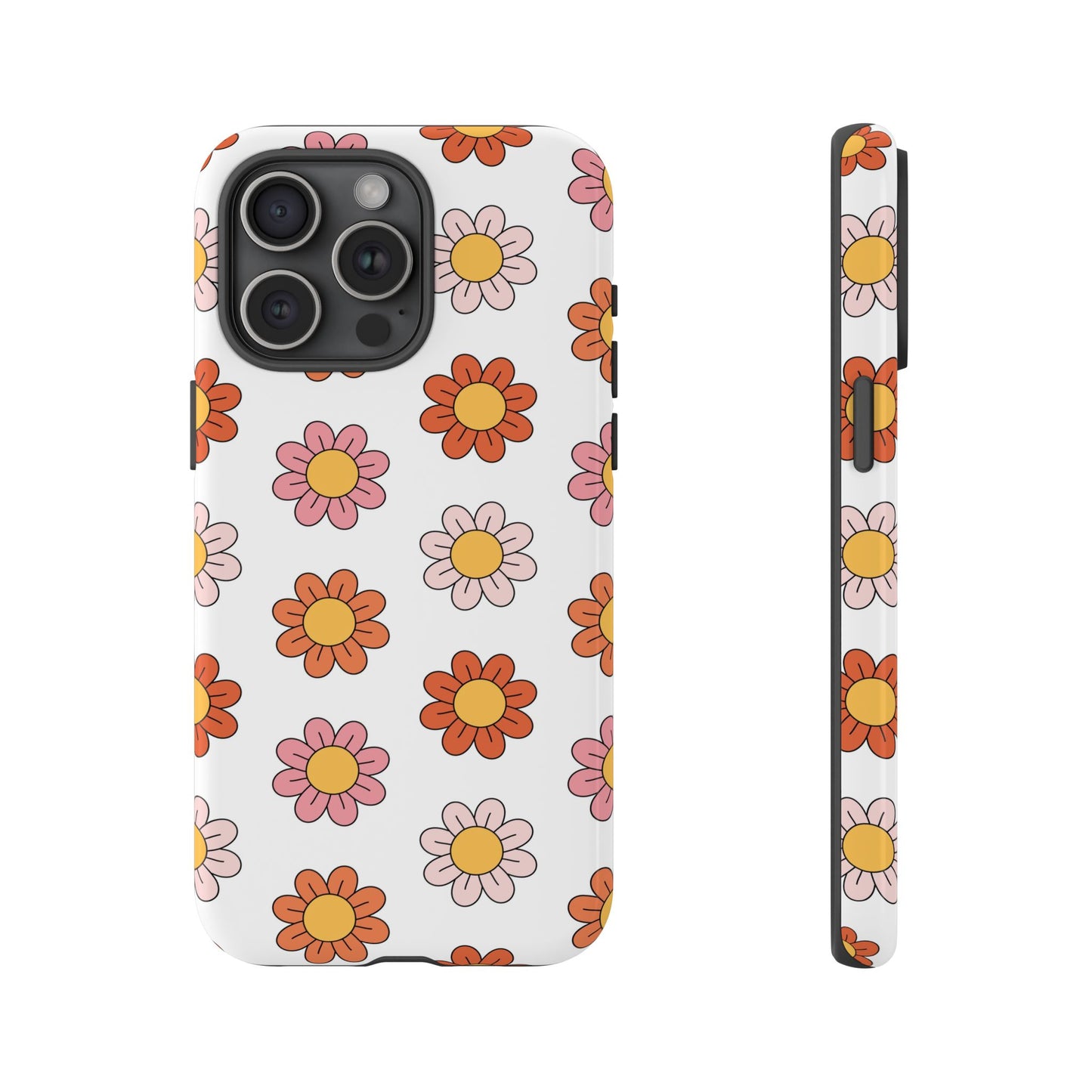 Retro Daisy iPhone Case