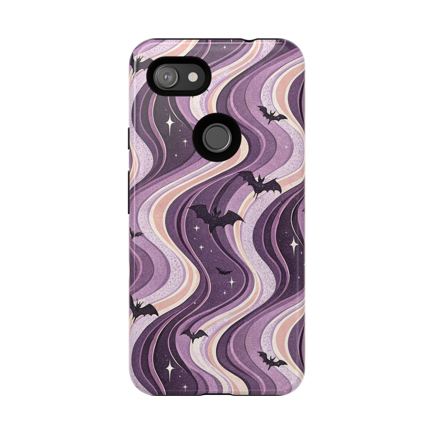 Retro Bats & Swirls Google Pixel Case