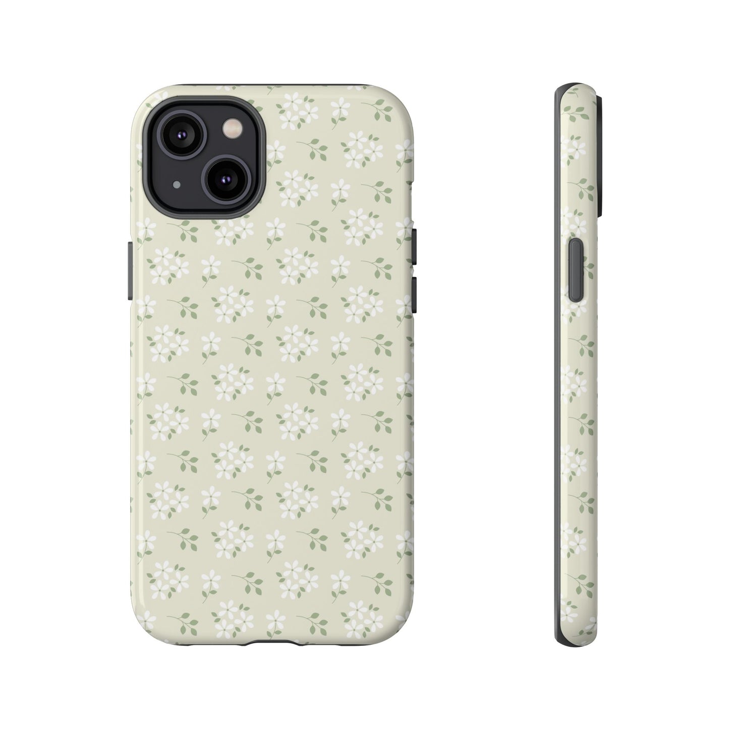 Beige Daisy Bloom iPhone Case