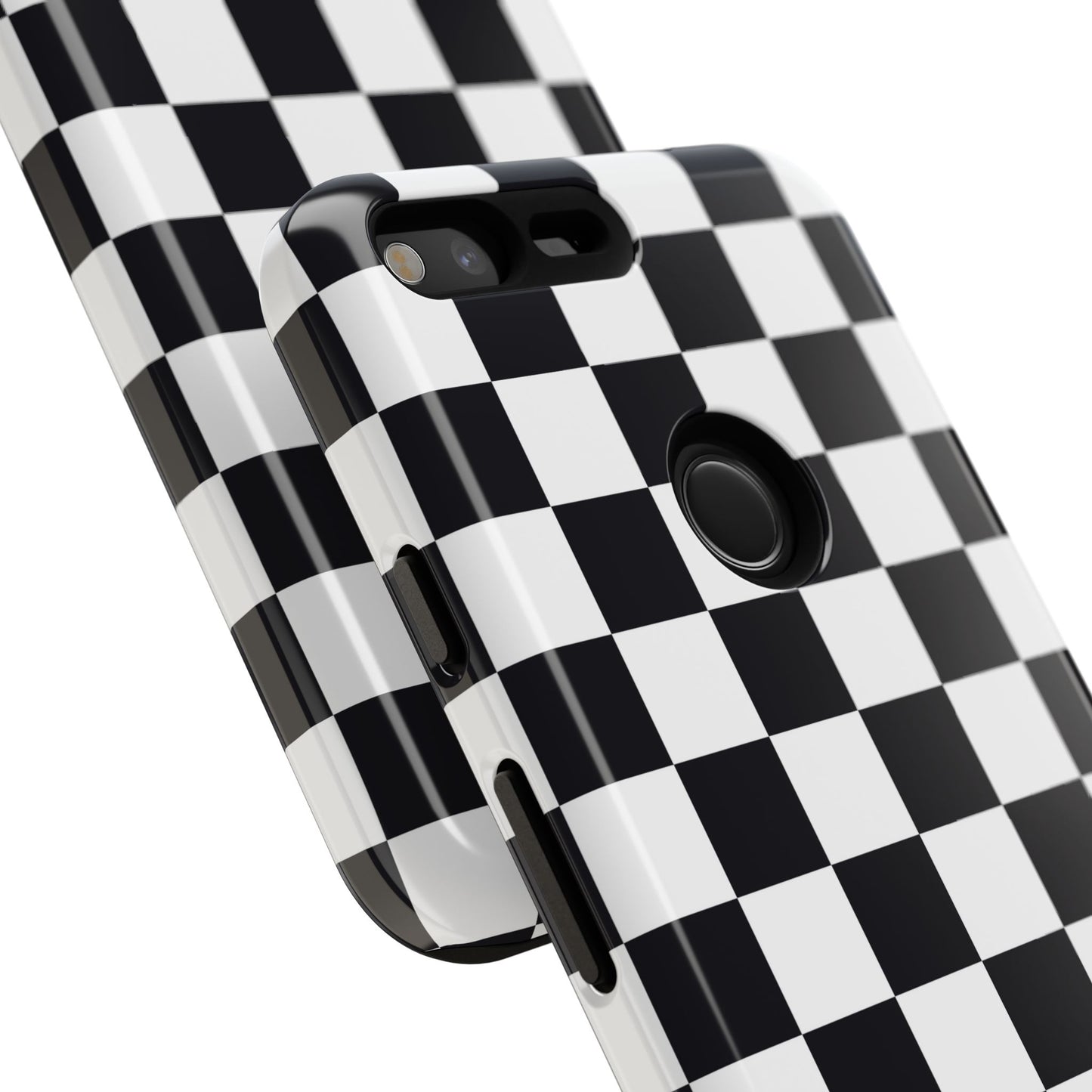 Black & White Checkerboard Google Pixel Case