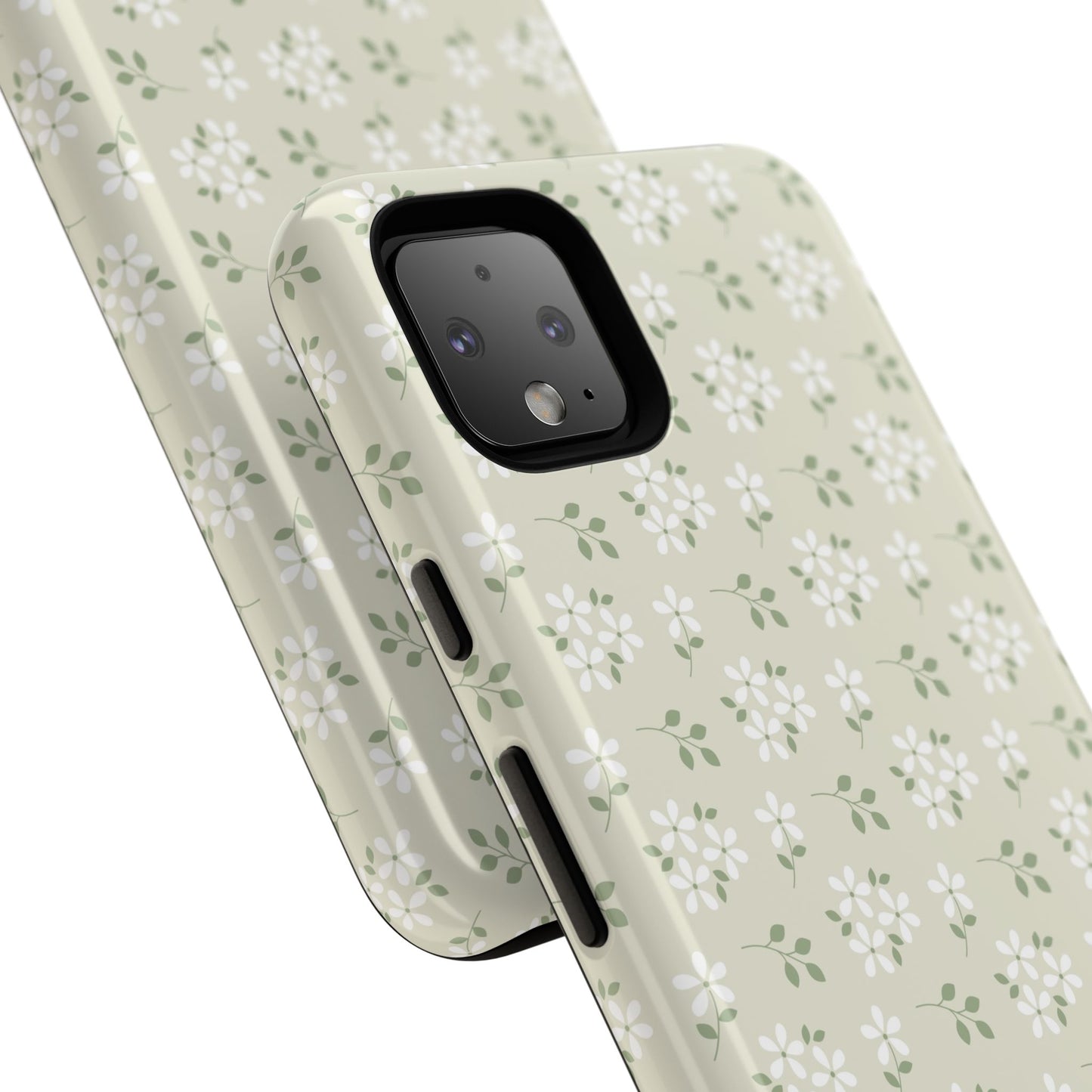 Beige Daisy Bloom Google Pixel Case