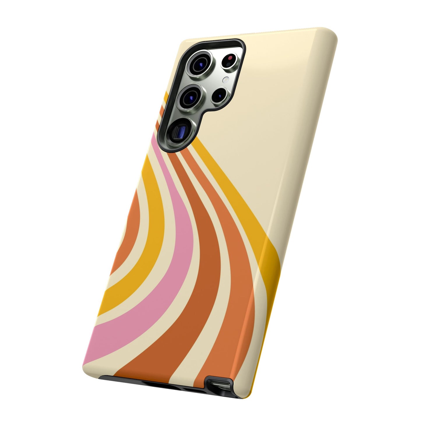 Retro Wave Swirl Samsung Case