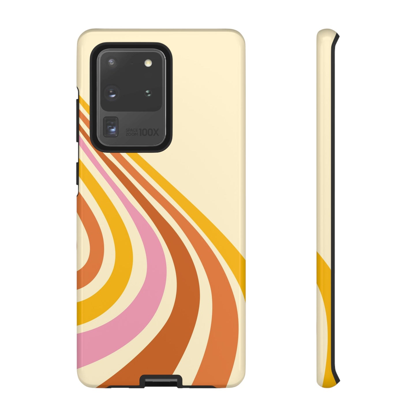 Retro Wave Swirl Samsung Case