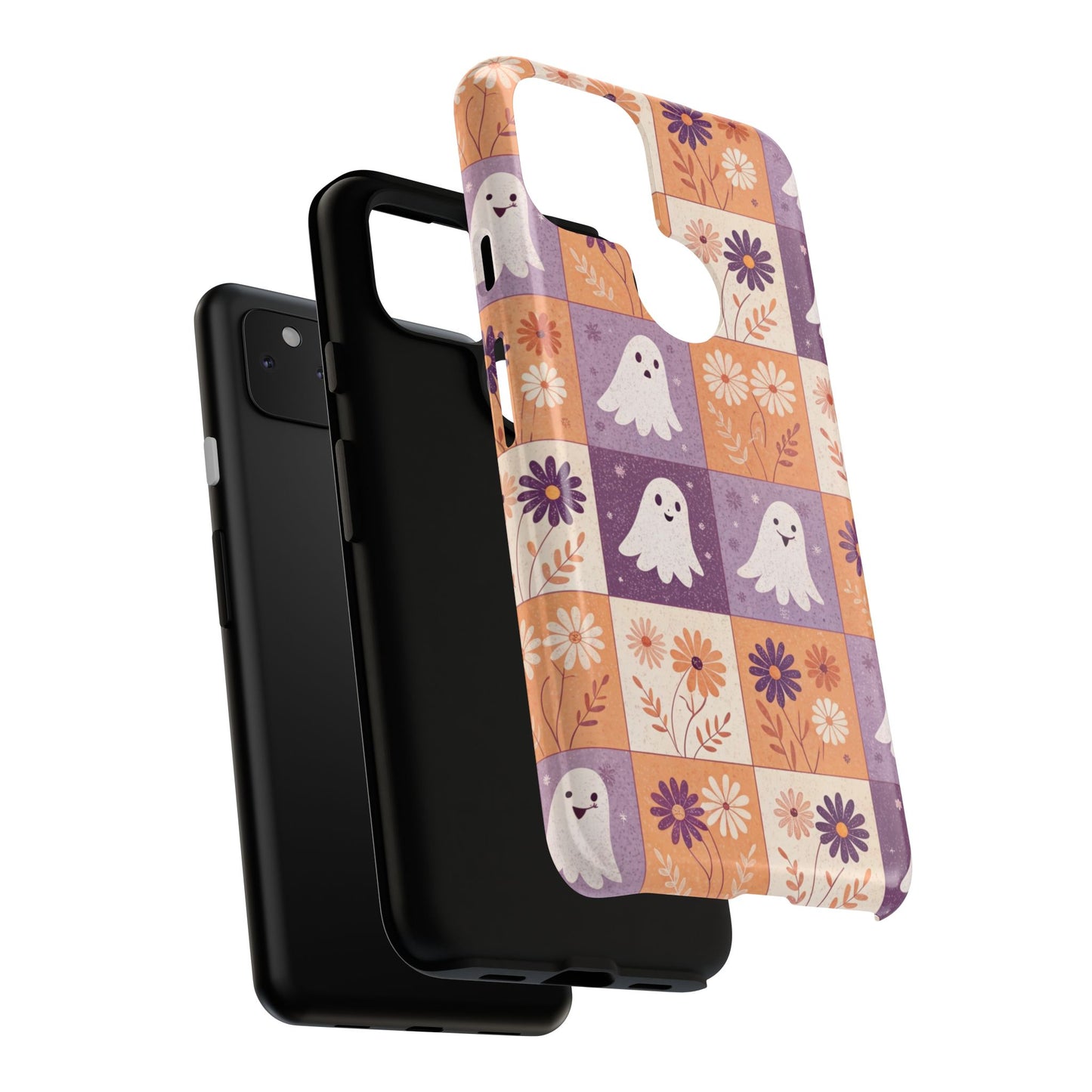 Ghost Floral Checkerboard Google Pixel Case