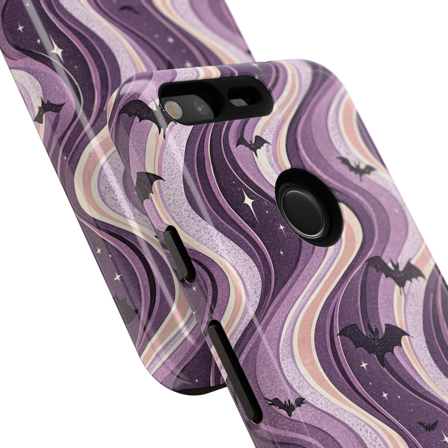 Retro Bats & Swirls Google Pixel Case