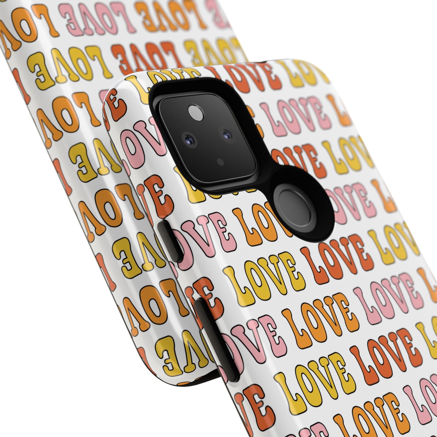 Retro LOVE Typography Google Pixel Case