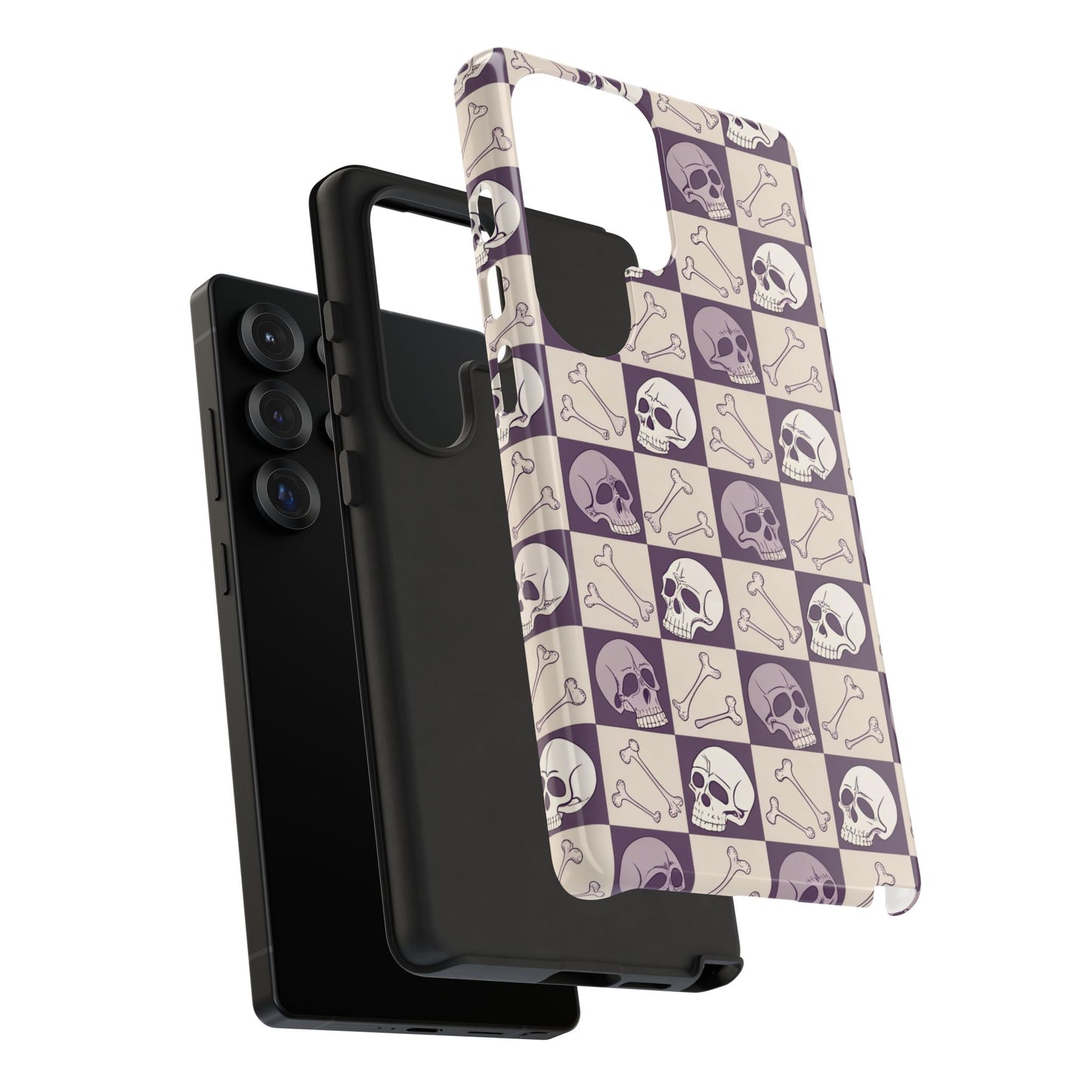 Skull & Bones Checkered Samsung Case
