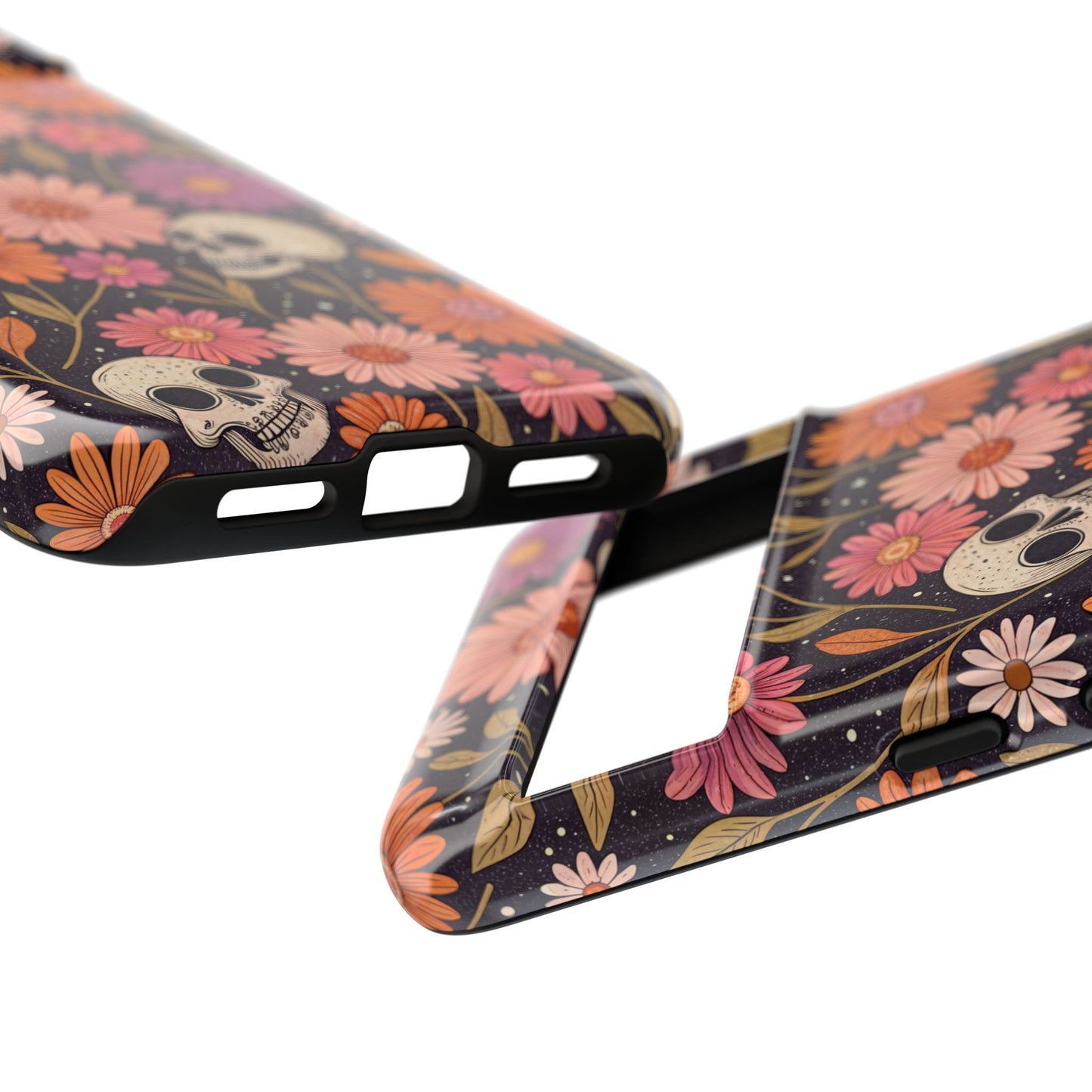 Skulls & Fall Florals Google Pixel Case