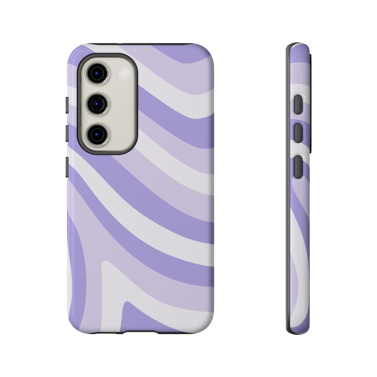 Lavender Wave Abstract Samsung Case
