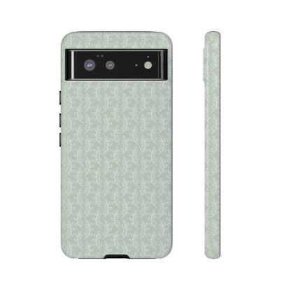 Minimal Leaf Print Google Pixel Case