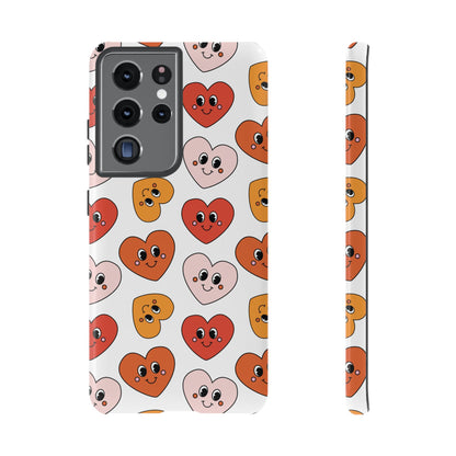 Smiley Heart Faces Samsung Case