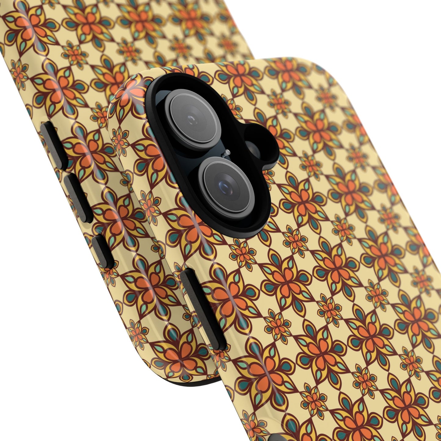 Retro Mandala Floral iPhone Case