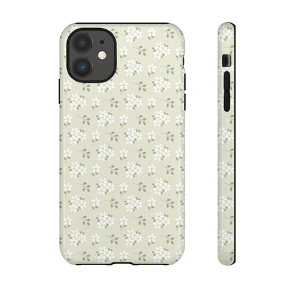 Beige Daisy Bloom iPhone Case