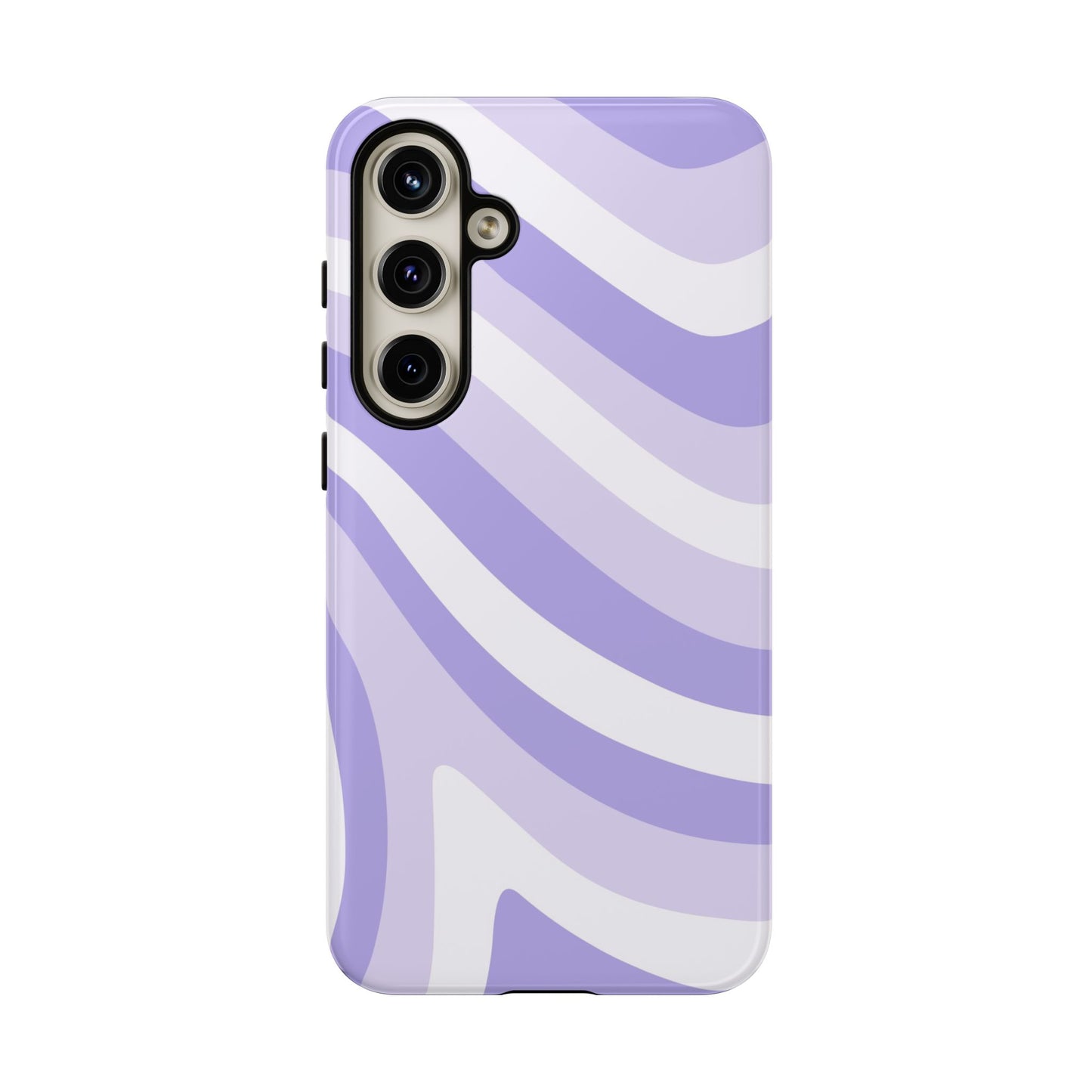 Lavender Wave Abstract Samsung Case