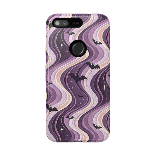 Retro Bats & Swirls Google Pixel Case