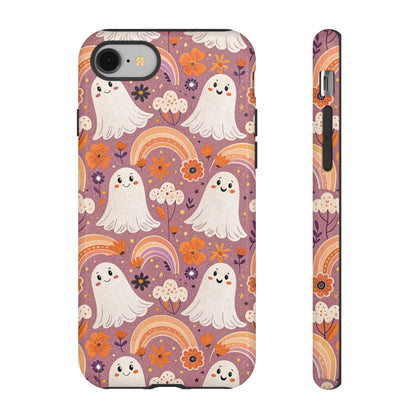 Pastel Halloween Ghost iPhone Case