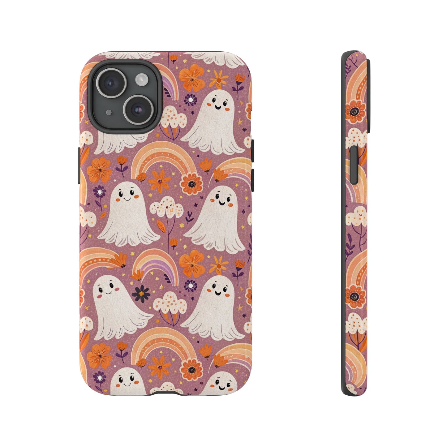 Pastel Halloween Ghost iPhone Case