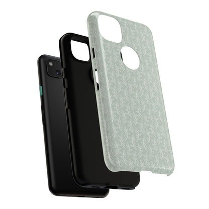 Minimal Leaf Print Google Pixel Case