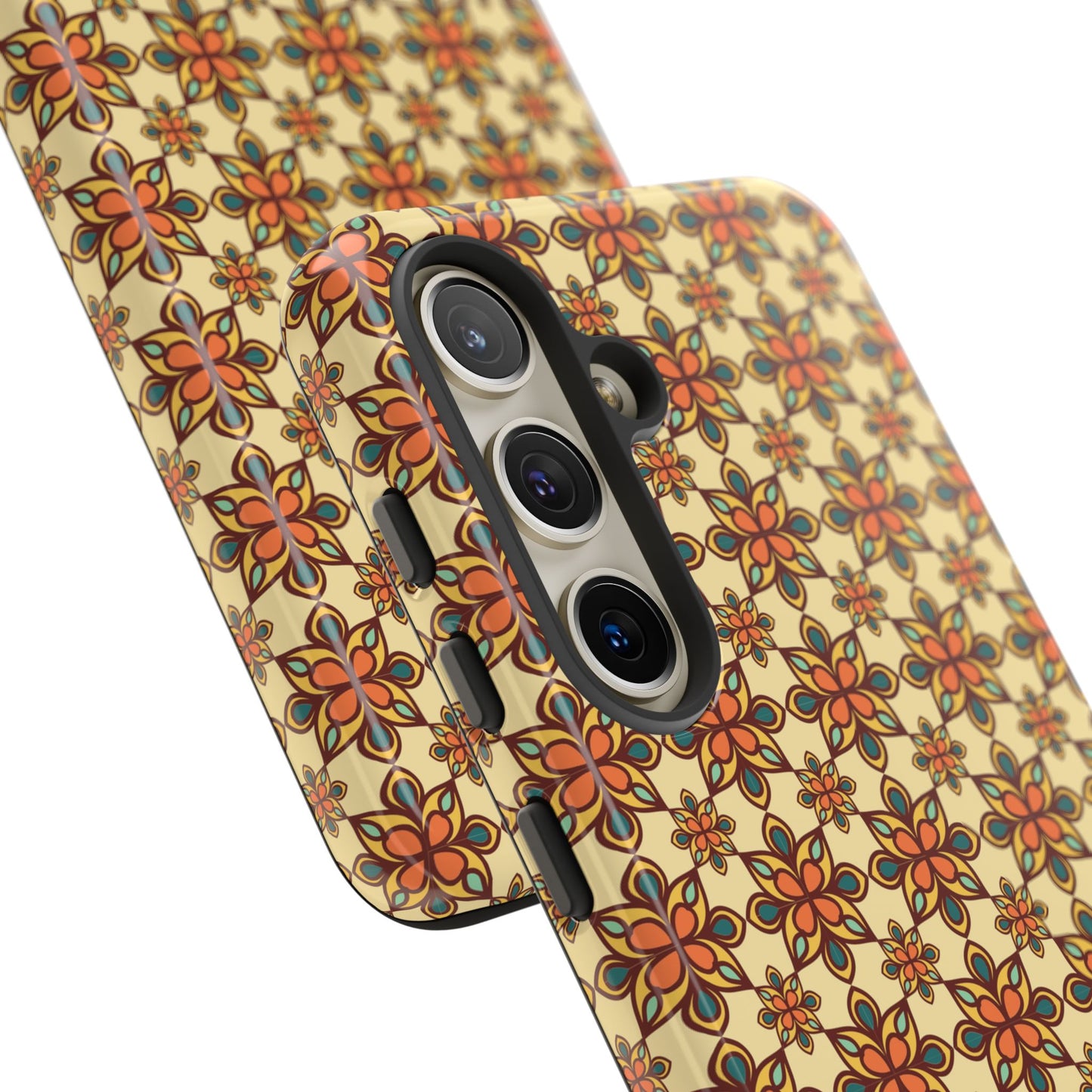 Retro Mandala Floral Samsung Galaxy Case