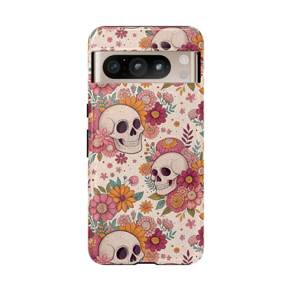 Floral Skull Google Pixel Case