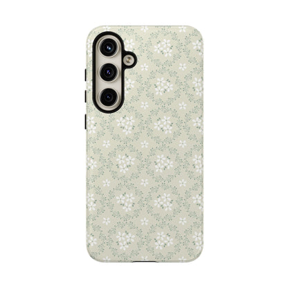 Vintage Daisy Wreath Samsung Case