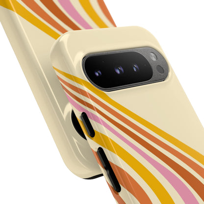 Retro Wave Swirl Google Pixel Case