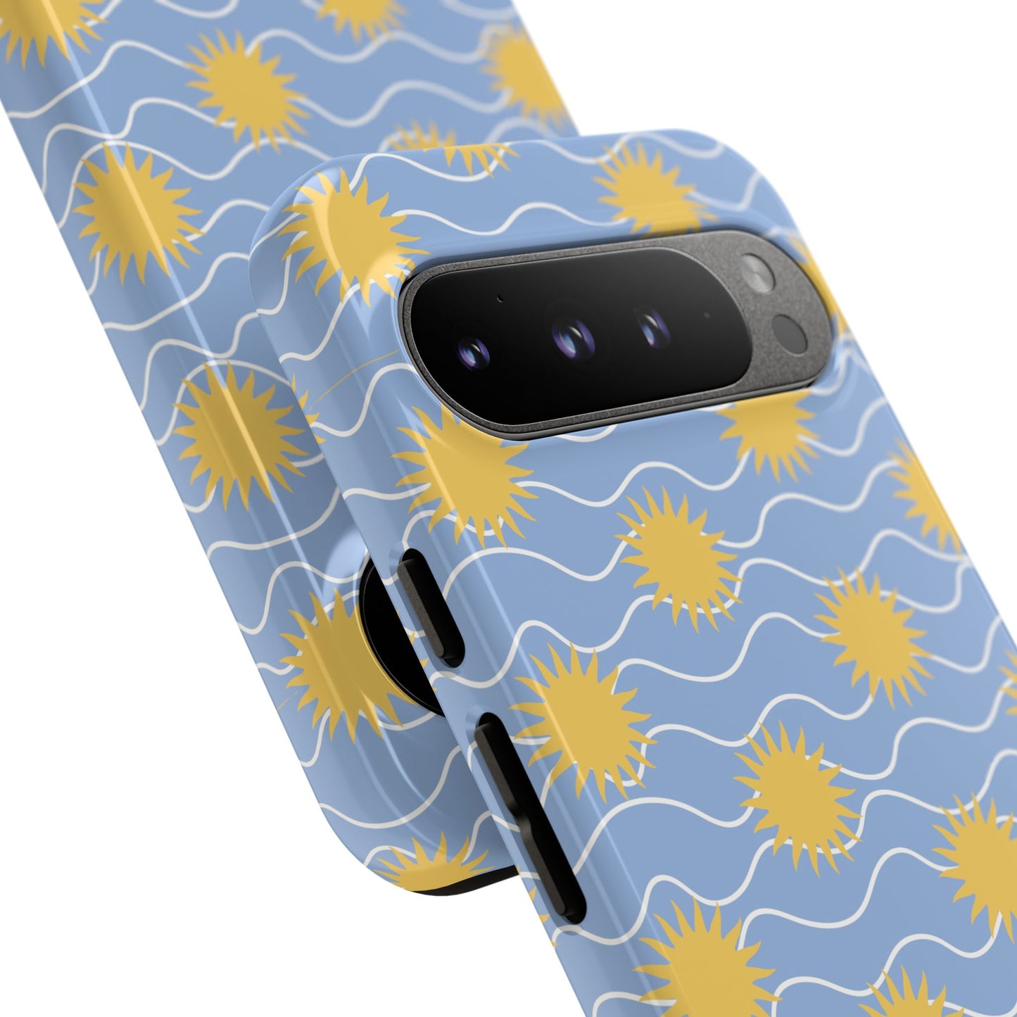 Sunny Waves Blue Google Pixel Case
