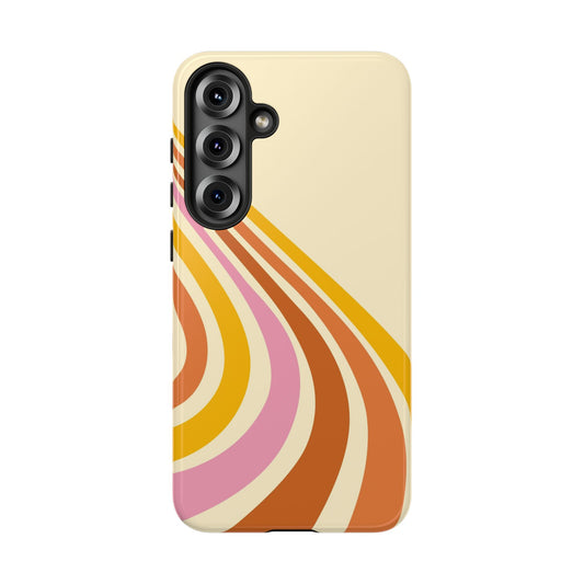 Retro Wave Swirl Samsung Case