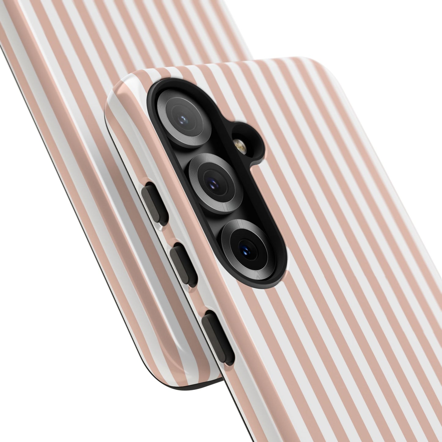 Blush & White Stripe Samsung Case