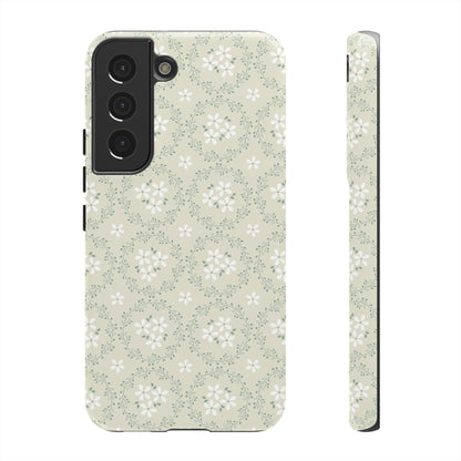 Vintage Daisy Wreath Samsung Case