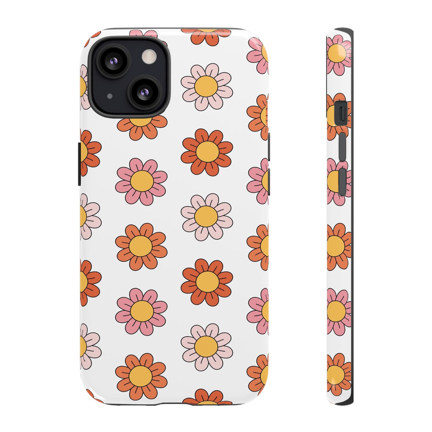 Retro Daisy iPhone Case
