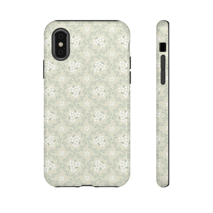 Vintage Daisy Wreath iPhone Case