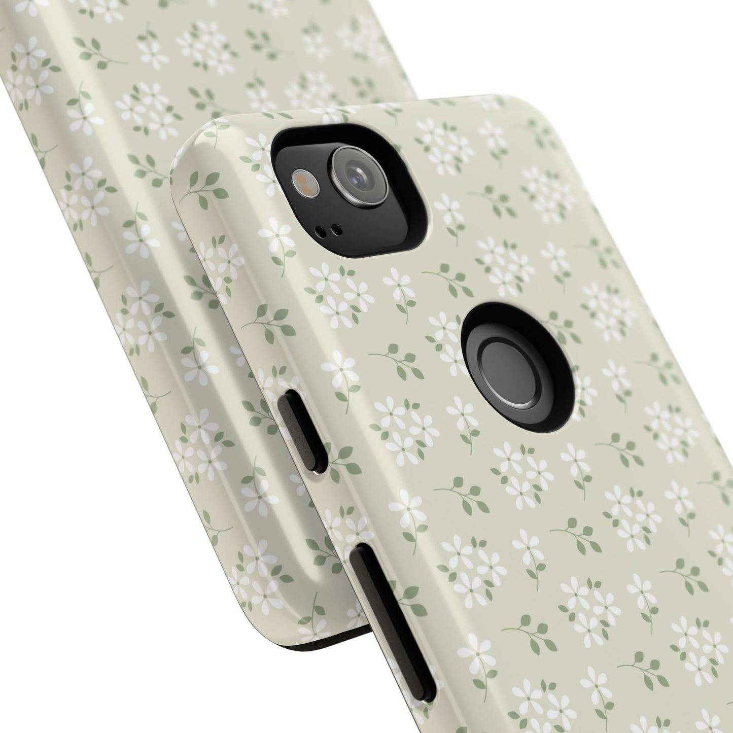 Beige Daisy Bloom Google Pixel Case