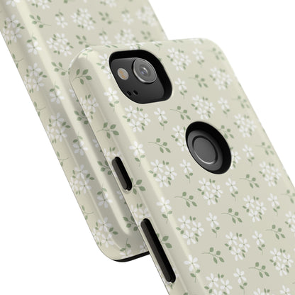 Beige Daisy Bloom Google Pixel Case