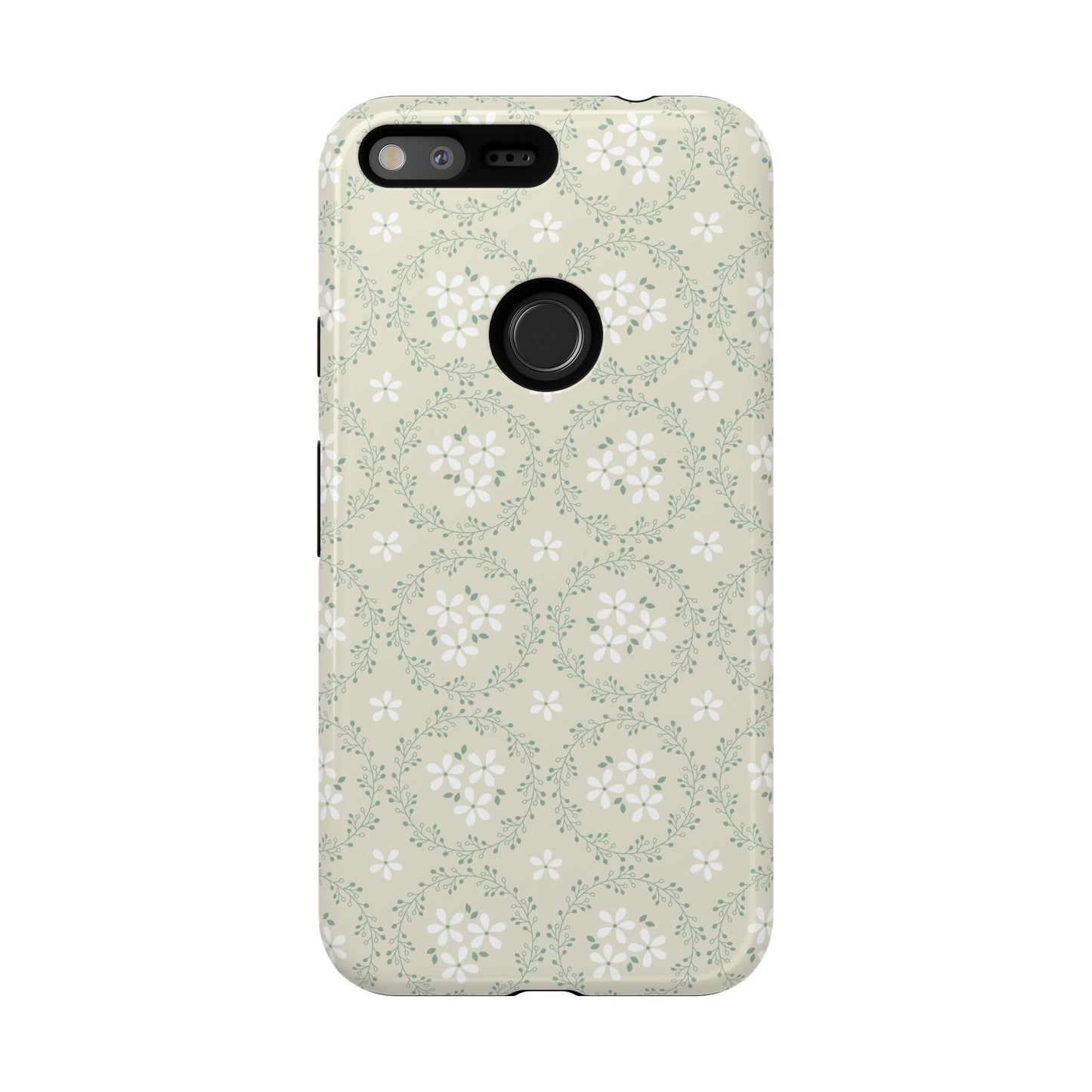 Vintage Daisy Wreath Google Pixel Case
