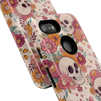 Floral Skull Google Pixel Case