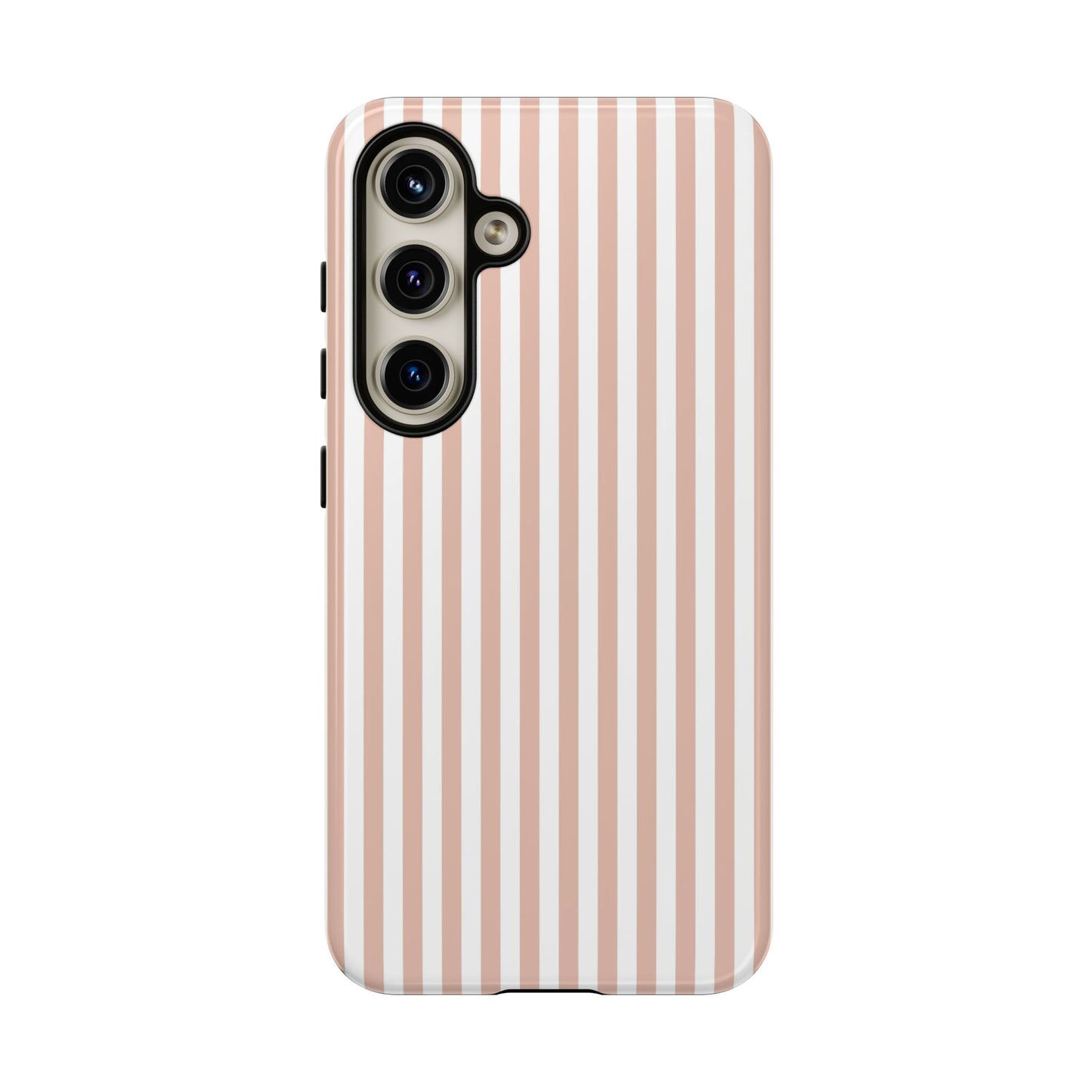 Blush & White Stripe Samsung Case