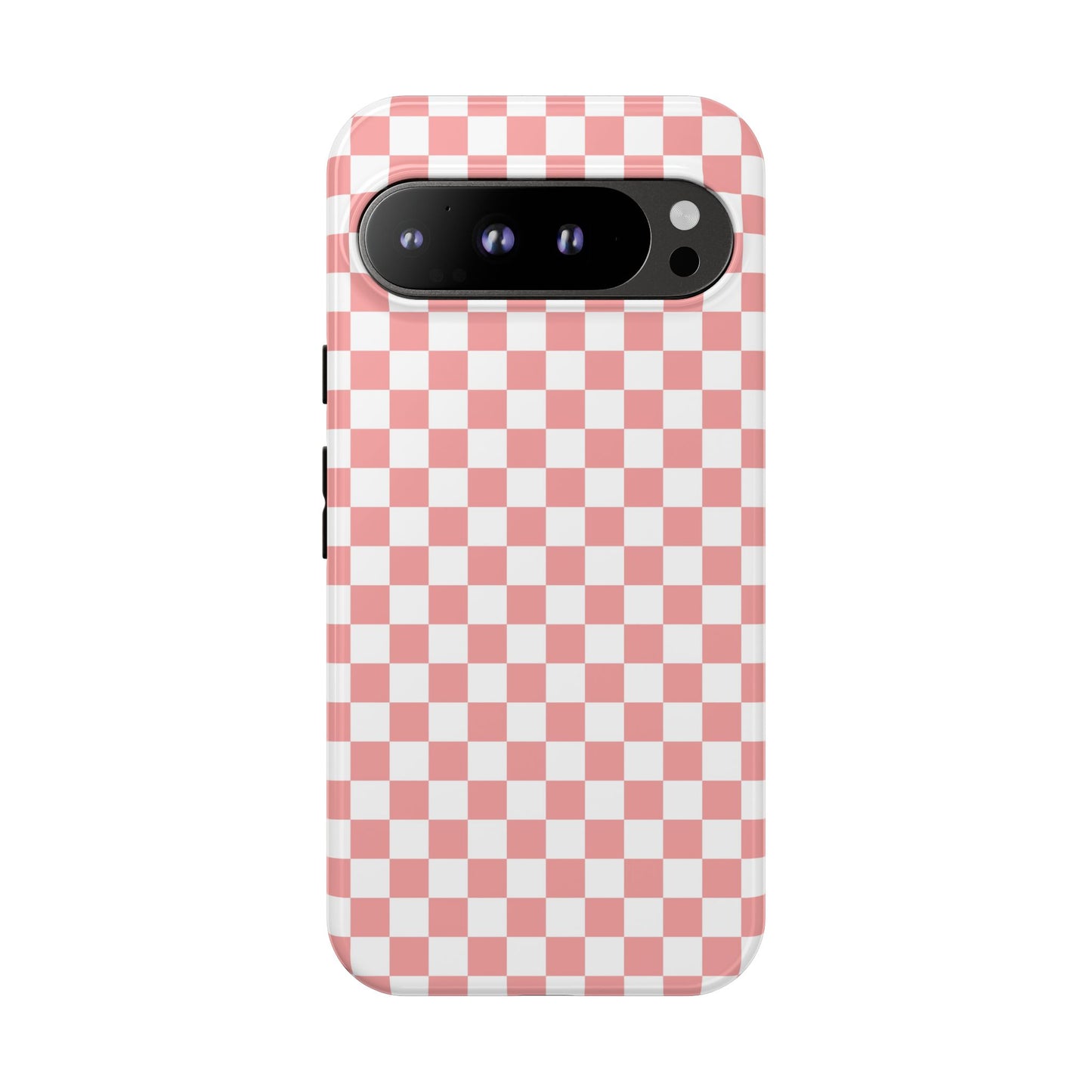 Pink Checkerboard Google Pixel Case