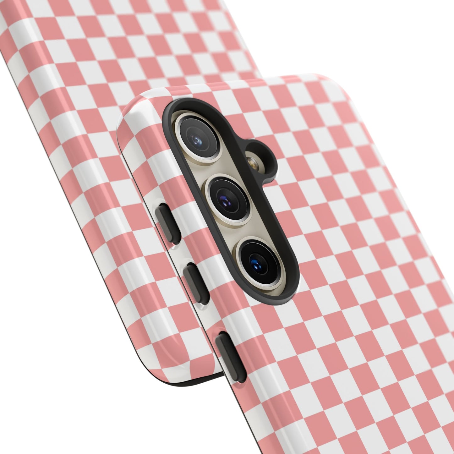 Pink Checkerboard Samsung Case