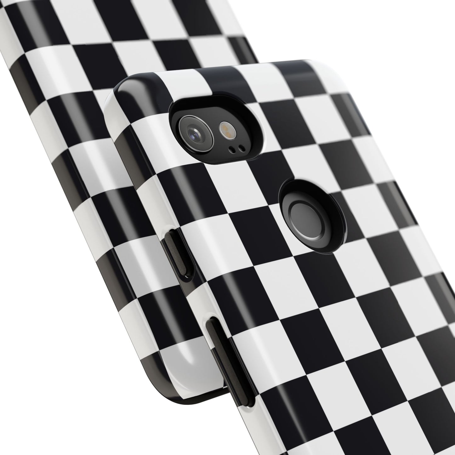 Black & White Checkerboard Google Pixel Case