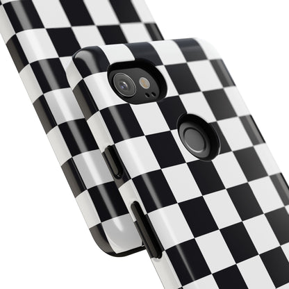 Black & White Checkerboard Google Pixel Case