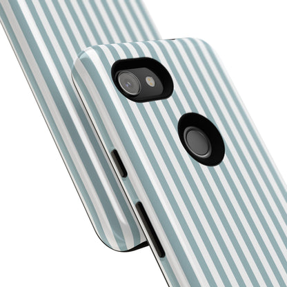 Blue & White Stripe Google Pixel Case