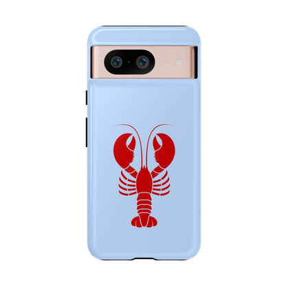 Red Lobster on Sky Blue Google Pixel Case
