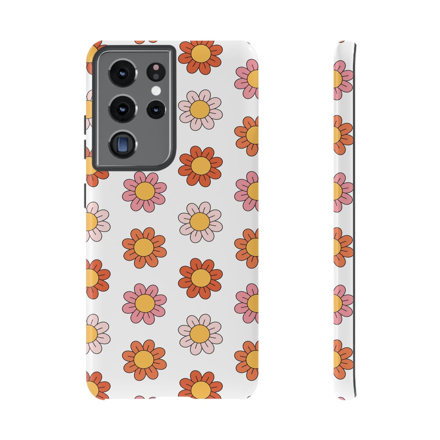 Retro Daisy Samsung Case