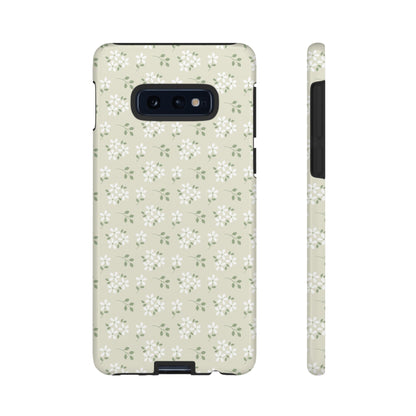 Beige Daisy Bloom Samsung Case