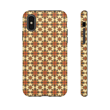 Retro Mandala Floral iPhone Case