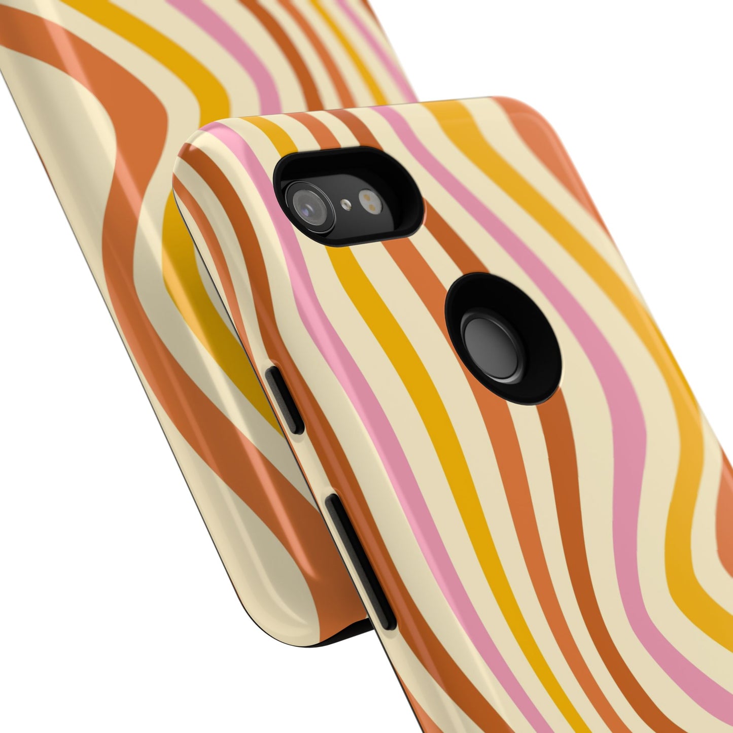 Retro Sunset Wave Google Pixel Case
