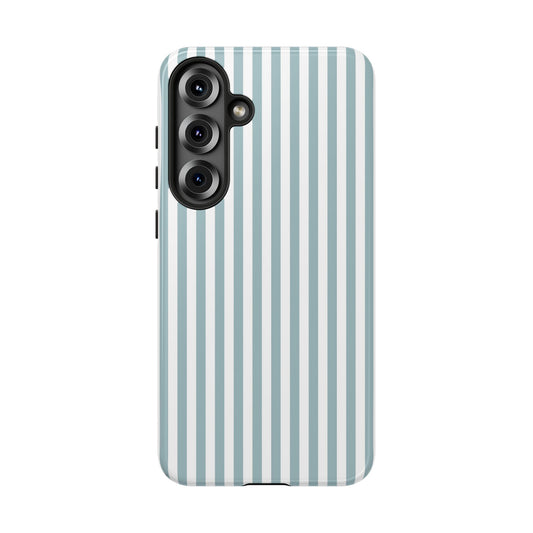 Blue & White Stripe Samsung Case