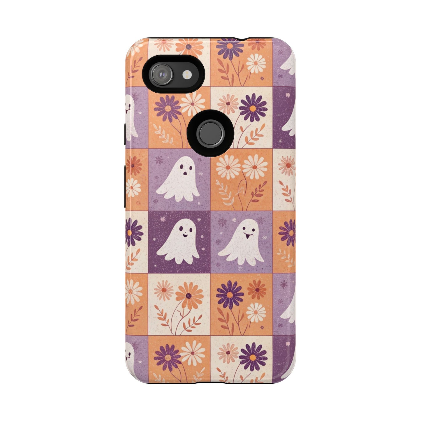Ghost Floral Checkerboard Google Pixel Case