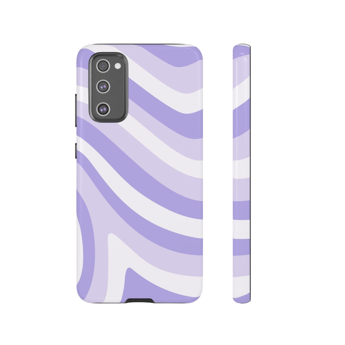 Lavender Wave Abstract Samsung Case
